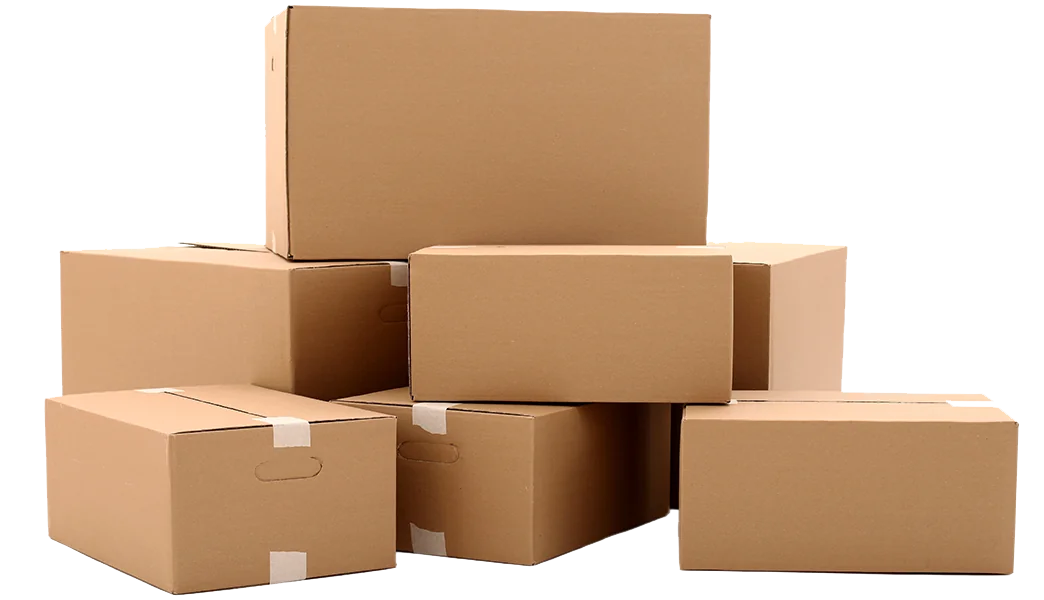 Caixas de papelão e embalagens para envio e armazenamento